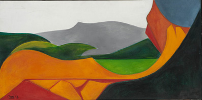 Les terres pourpres, 1972.